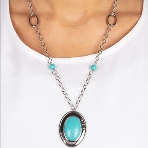 Mojave . Mojave Meditation - Blue Necklace Set